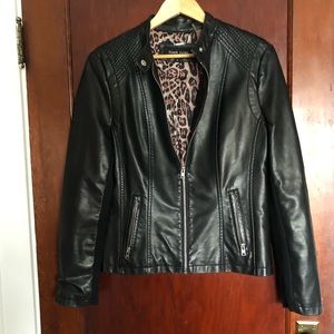 Vegan leather Jacket